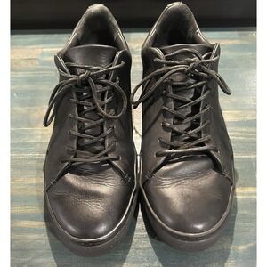 THURSDAY Boot Co. Premier Low Top Mens Black Leather Everyday Sneaker Size 12